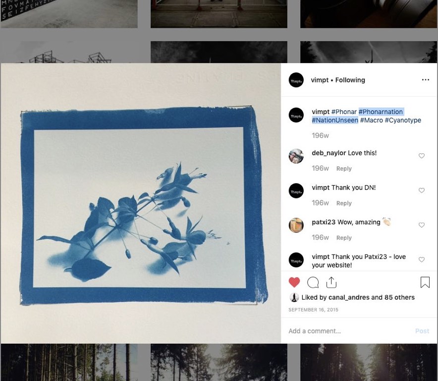 #PhonarNation Hashtags on Instagram